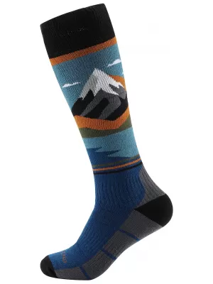 Sportkniestrümpfe ALPINE PRO MEDE GIBRALTAR-MEER