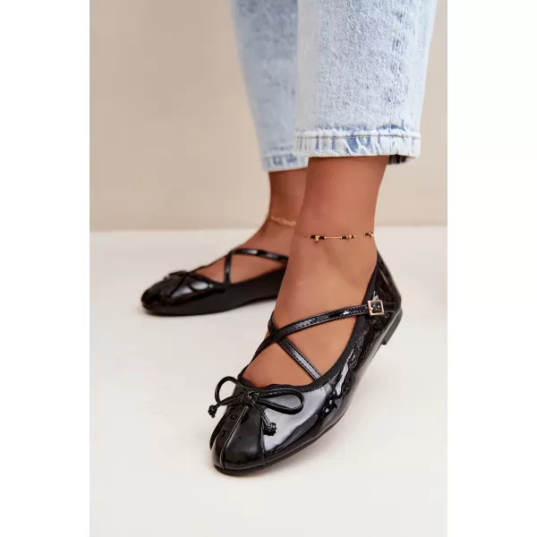  Ballerinas für Damen BOTO 6625-1 SCHWARZ 