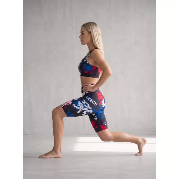  Damen Premium-Funktionsleggings oberhalb des Knies (neue Größen) ALTISPORT VOJ/ALW036LEG06 FLECKEN 