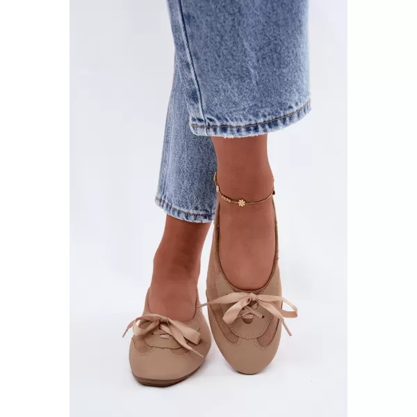  Ballerinas für Damen BOTO 8531 BRAUN 