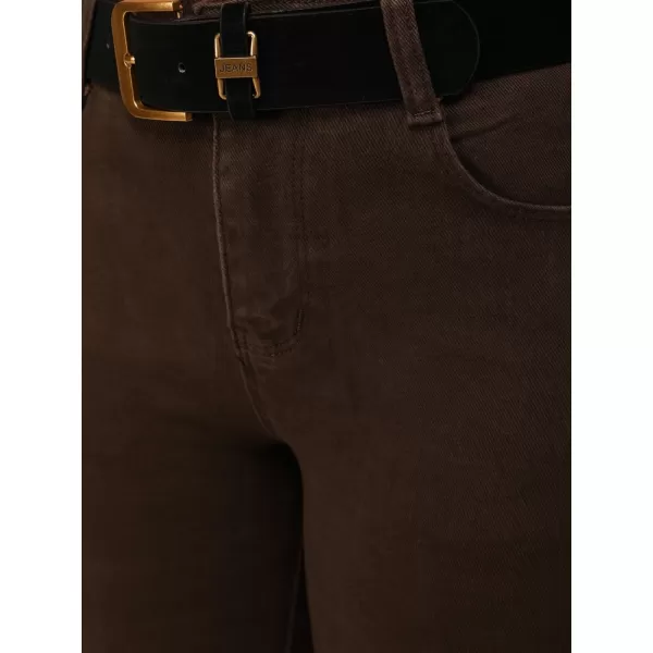  Damenhosen DSTREET UY3109 BRAUN 