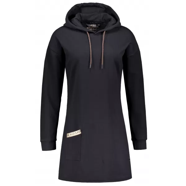  Damen-Sweatshirt ALTISPORT IVIE SCHWARZ 