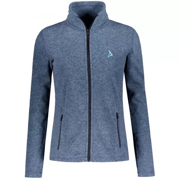  Fleece-Sweatshirt für Damen ALTISPORT ALW002852 DUNKLE DENIM-HIGHLIGHTS 