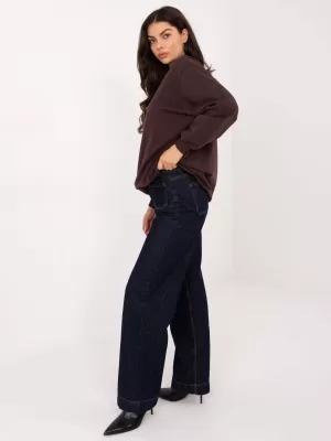 Damen-Sweatshirt BASIC FEEL GOOD RV-BL-5185.70P DUNKELBRAUN