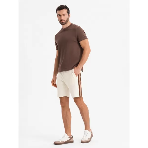  Herren-Shorts OMBRE Z128 CREME/OLIV 