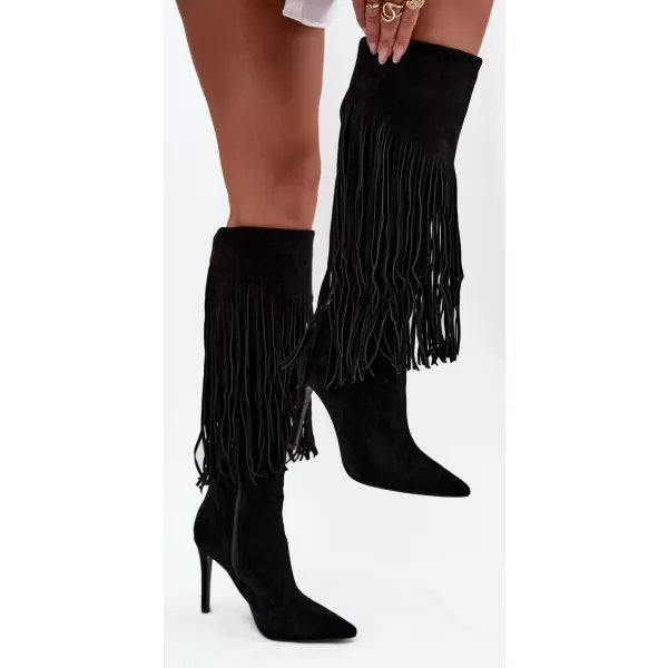 Damenstiefel BOTO H-59 SCHWARZ 