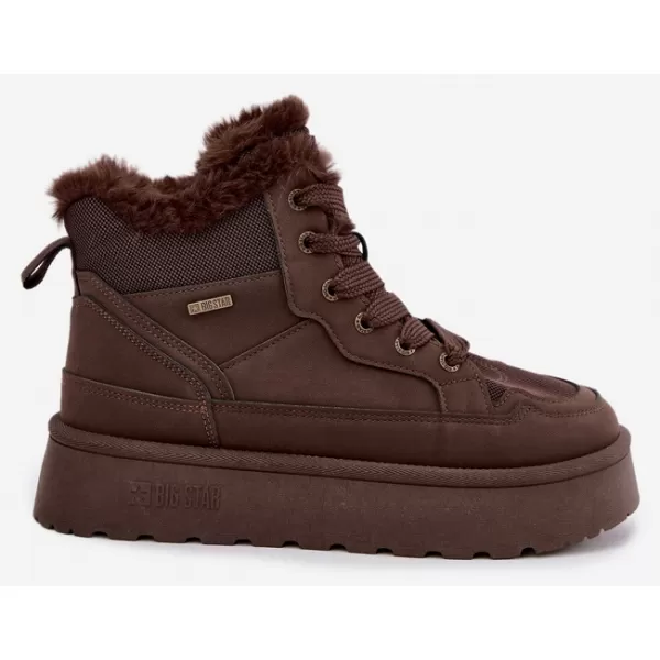 Damenschuhe BIG STAR SHOES UU274168 BRAUNE/BEIGE SCHATTEN 