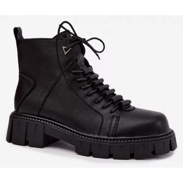  Damen-Stiefeletten D&A JC62-1044 SCHWARZ 