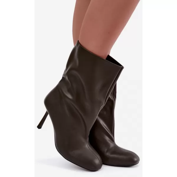  Damen-Stiefeletten BOTO LQ-169 BRAUN 