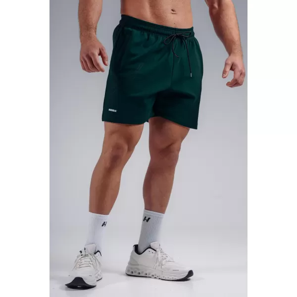  Übergroße Trainingsshorts NEBBIA PRIMAL 876 DUNKELGRÜN 