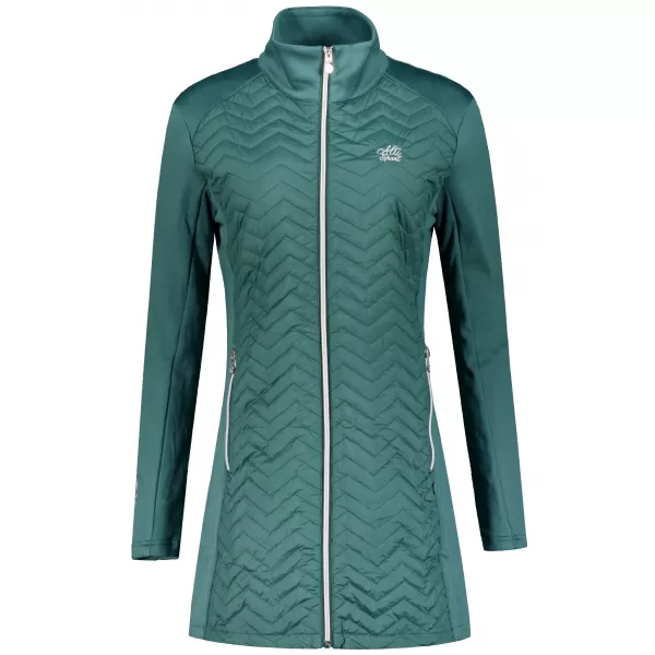  Hybridmantel für Damen ALTISPORT IRYSA DUNKELGRÜN 