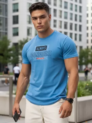 Herren-T-Shirt DSTREET RX5408 BLAU