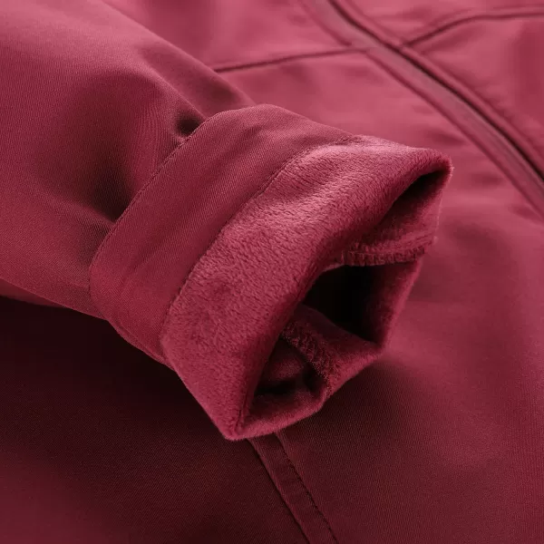  Warmer Softshellmantel für Damen ALPINE PRO IBORA 2 RHODODENDRON 