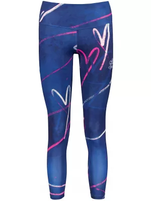 Lange Premium-Leggings für Damen (neue Größen) ALTISPORT VOJ/ALW082LEG05 DUNKELBLAU