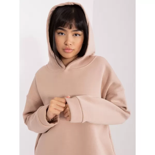  Damen-Sweatshirt BASIC FEEL GOOD RV-BL-8042.00P DUNKELBEIGE 