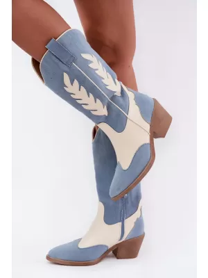 Damenstiefel BOTO LQ-109 BLAU