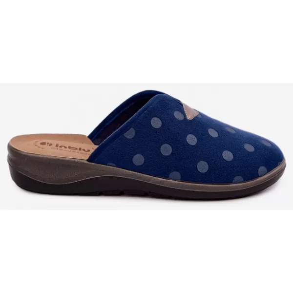  Damenhausschuhe INBLU OD000014 MARINEBLAU 