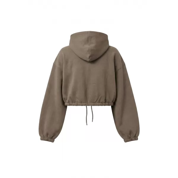  Damen-Sweatshirt URBAN CLASSICS TB8635-23646 TIEFES TAUPE 