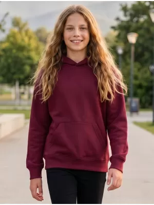 Kinder-Sweatshirt MALFINI CHILL 423 GRANAT