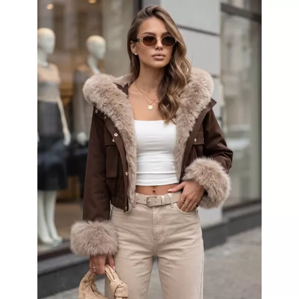  Damenjacke DSTREET TY5836 BRAUN 