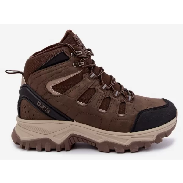  Herrenschuhe BIG STAR SHOES UU174316 BRAUNE/BEIGE SCHATTEN 