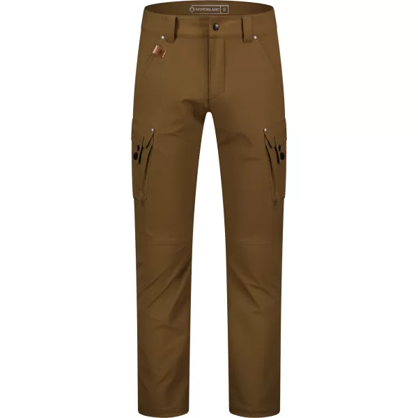  Cargohose für Herren NORDBLANC PEEL NBSPM8345 BRAUN 