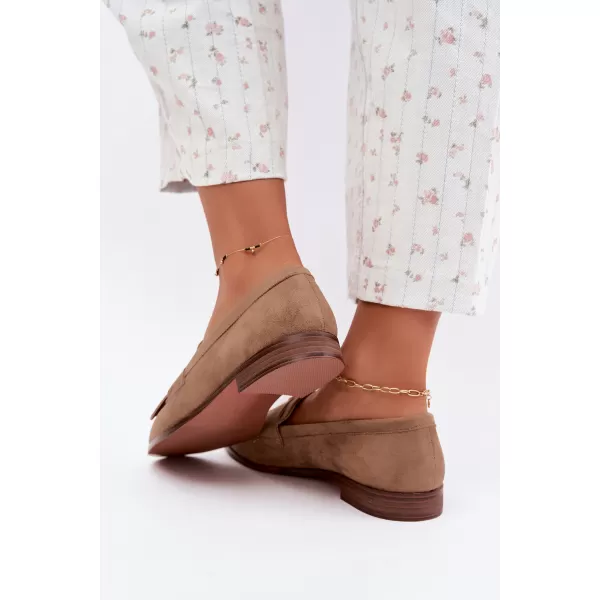  Damenmokassins BOTO 3742 KHAKI 