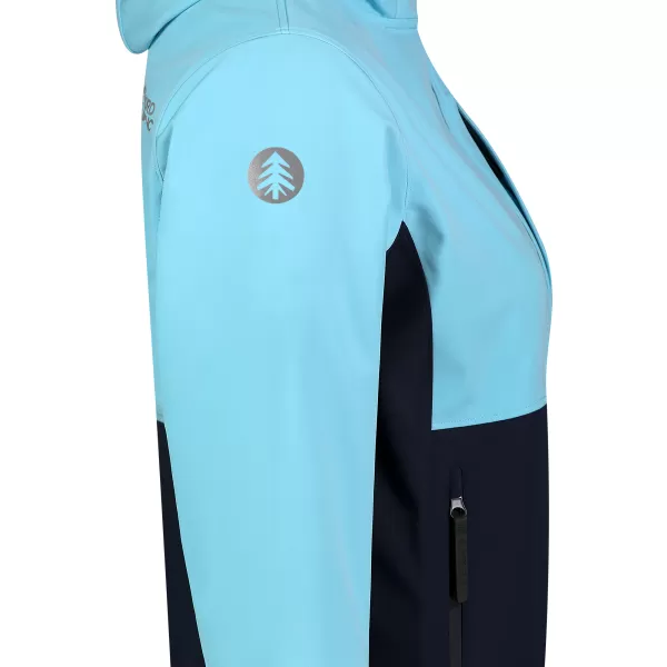  Softshelljacke für Damen NORDBLANC BLINK NBSSL8320 HELLBLAU 