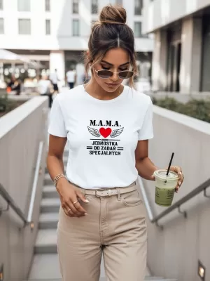 Damen-T-Shirt DSTREET NX5026RY-WH WEIß