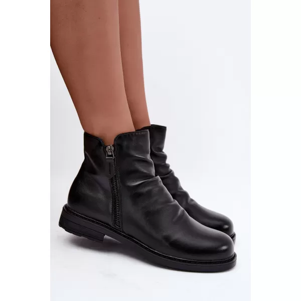  Damen-Stiefeletten VINCEZA 58683 SCHWARZ 