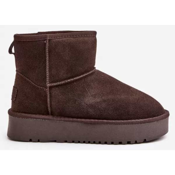  Schneemänner für Frauen BOTO NN605 BRAUN 