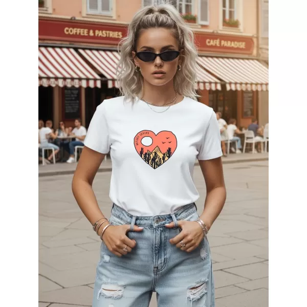  Damen-T-Shirt DSTREET NX8054RY-WH WEIß 
