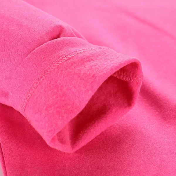  Schnell trocknendes Kinder-T-Shirt ALPINE PRO LOUSO ROSA GLÜHEN 