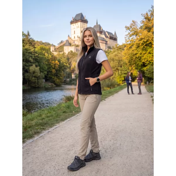  Fleeceweste für Damen ALTISPORT ALW002525 SCHWARZ 
