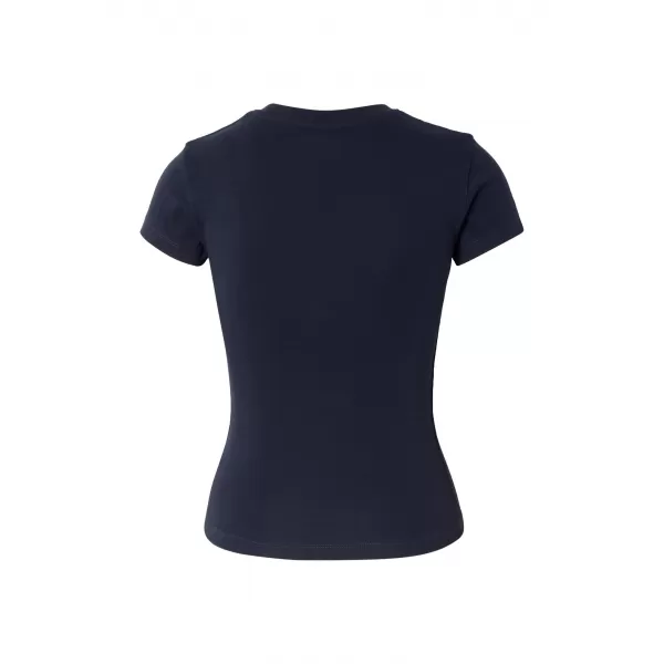  Damen-T-Shirt URBAN CLASSICS TB8569-01641 MITTERNACHTSMARINE 