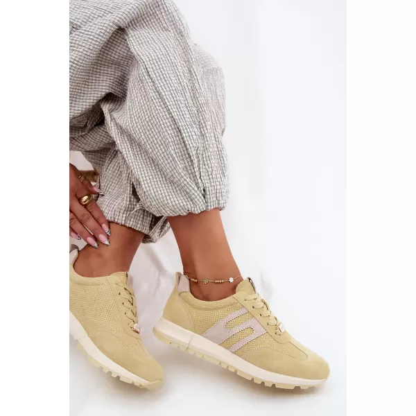  Damenschuhe BOTO GD-XW-1054 GELB/BEIGE 