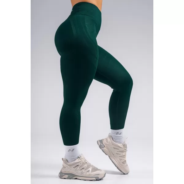  Extra-Push-up-Leggings mit hoher Taille NEBBIA PRIMAL 850 DUNKELGRÜN 