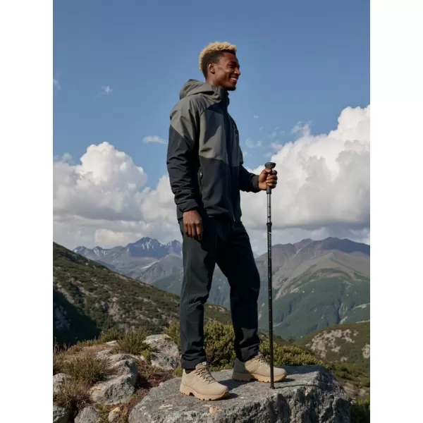  Outdoor-Jacke für Herren ALPINE PRO TEMUN SCHWARZ 