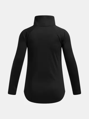 Sweatshirt für Mädchen UNDER ARMOUR UA TECH WORDMARK HZ 6004979-001 SCHWARZ