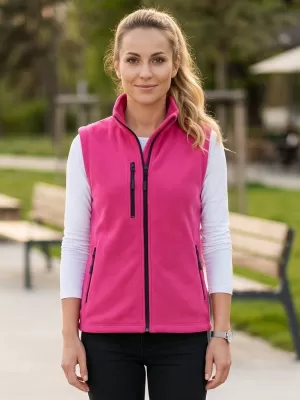 Fleeceweste für Damen MALFINI EXIT W-525 MAGENTA