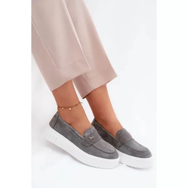  Damen-Stiefeletten VINCEZA 93218 GRAU 