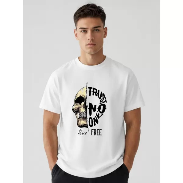  Herren-T-Shirt DSTREET NX1016R-WH-O WEIß 