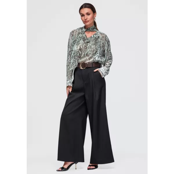  Damenhosen OMBRE OW-PA-E0019 SCHWARZ 