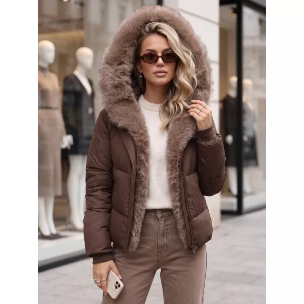  Damenjacke DSTREET TY6104 BRAUN 