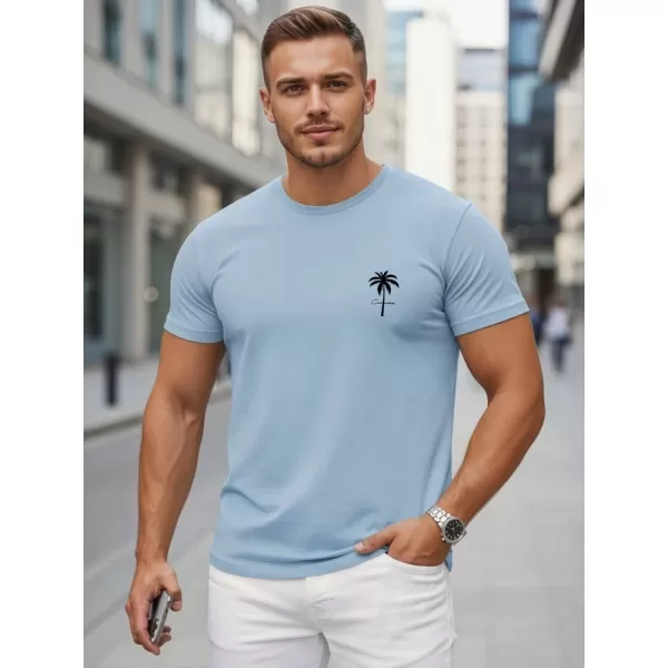  Herren-T-Shirt DSTREET NX5126R-SK HELLBLAU 