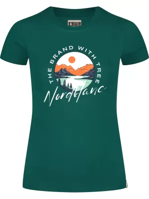 Damen-T-Shirt NORDBLANC STARLIGHT NBSLT8176 GRÜN