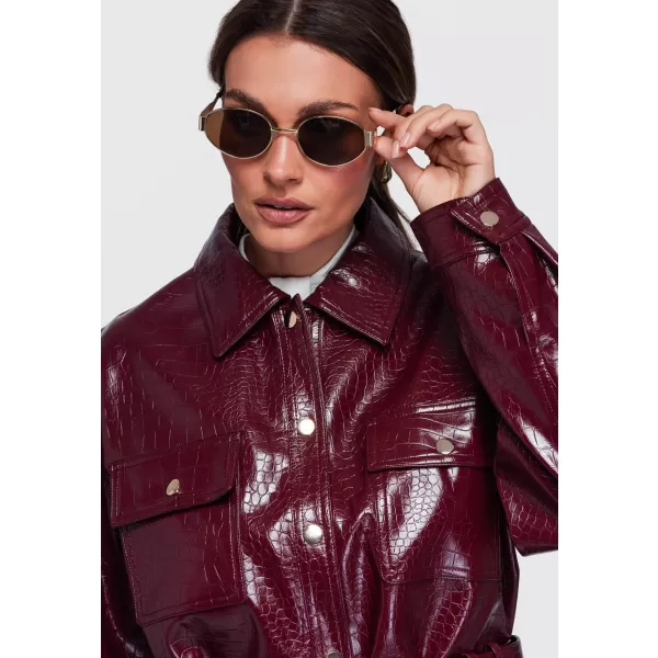  Damenjacke OMBRE OW-JAFL-0141 BURGUND 