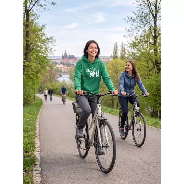  Kinder-Sweatshirt ALTISPORT ALM193422 MITTELGRÜN 