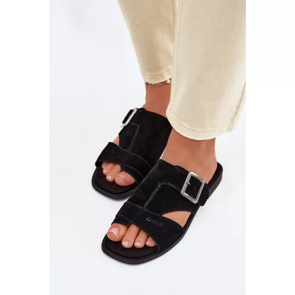  Damenhausschuhe BIG STAR SHOES TT274477 SCHWARZ 