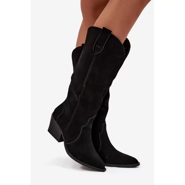  Damenstiefel BOTO 6396 SCHWARZ 